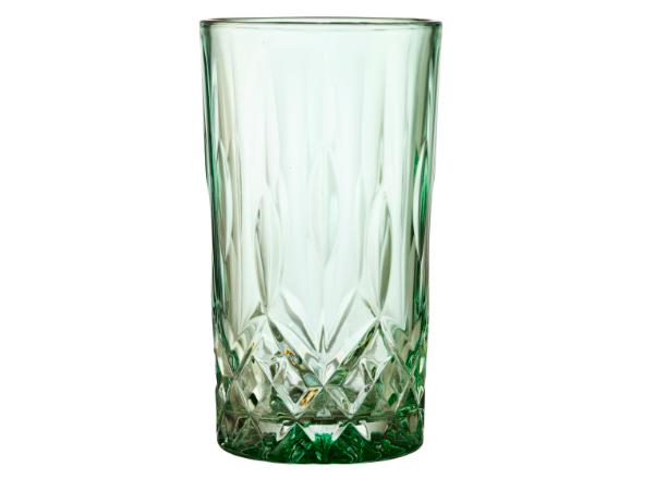 BITZ Lyngby Glas Sorrento Highball 38 Cl 4 Pcs Green