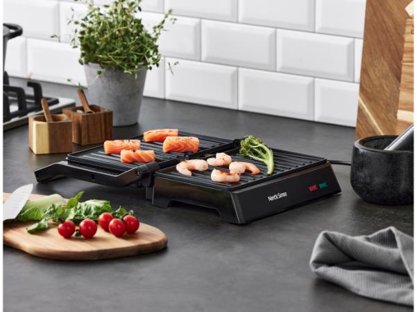 BITZ Nordic Sense Mini Panini Grill 26.6 X 22.5 X 9.9 Cm Black