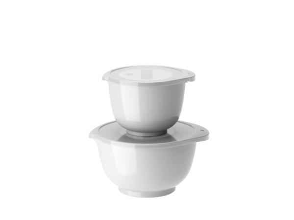 BITZ Rosti NEW Margrethe Mixing bowl set 4 parts 1.5 + 3 liter White