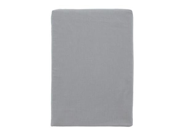 BITZ Södahl Organic Calm Box Sheet 180 X 200 X 30 Cm Stone Grey