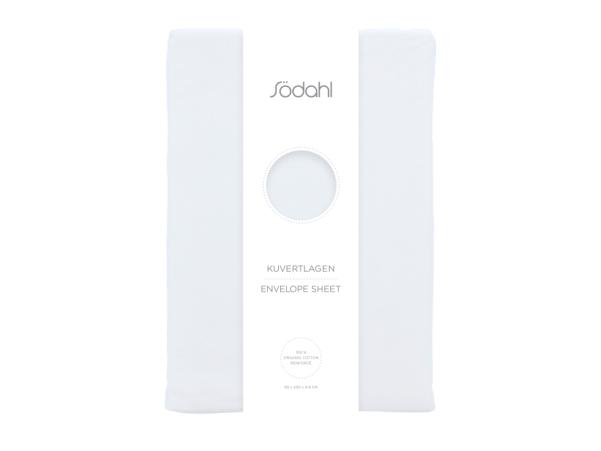 BITZ Södahl Organic Calm Envelope Sheet 90 X 200 X 8 Cm White
