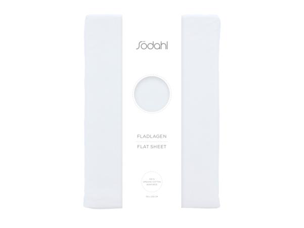 BITZ Södahl Organic Calm Flat Sheet 150 X 250 Cm White