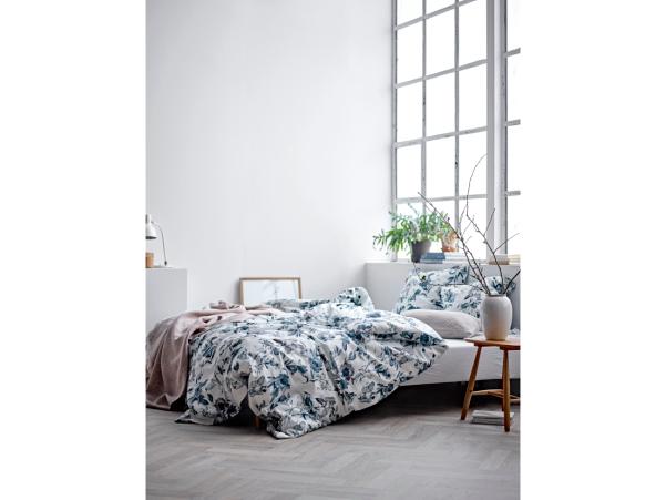 BITZ Södahl Organic Flower Burst Bed Linen 135 X 200 Cm Teal