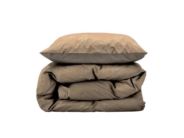 BITZ Södahl Organic Infinity Bed Linen 135 X 200 Cm Camel