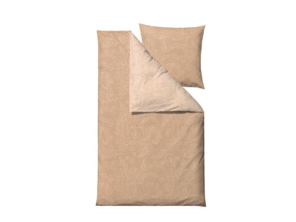 BITZ Södahl Organic Infinity Bed Linen 135 X 200 Cm Camel