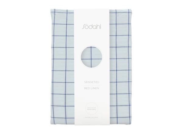 BITZ Södahl Vista Bed Linen 140 X 220 Cm Linen Blue