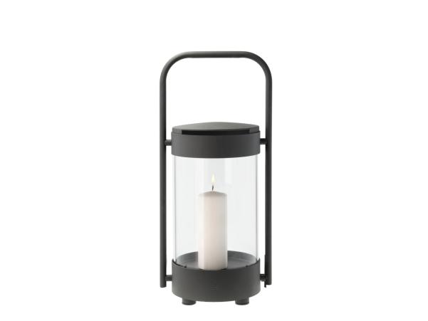 BITZ Villa Collection Ancona Lantern 26 X 20 X 56.7 Cm Black