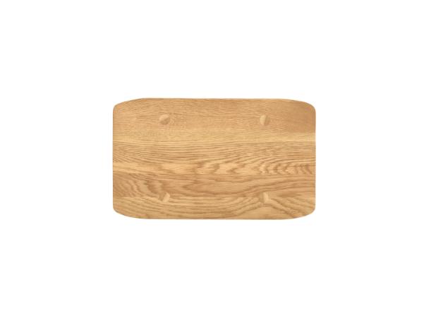 BITZ Villa Collection Bodo Stool 46.5 X 28 X 45 Cm Nature Oiled Oak
