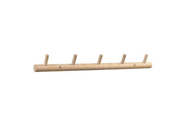BITZ Villa Collection Ebern Coat rack 70 x 11 x 7 cm White washed