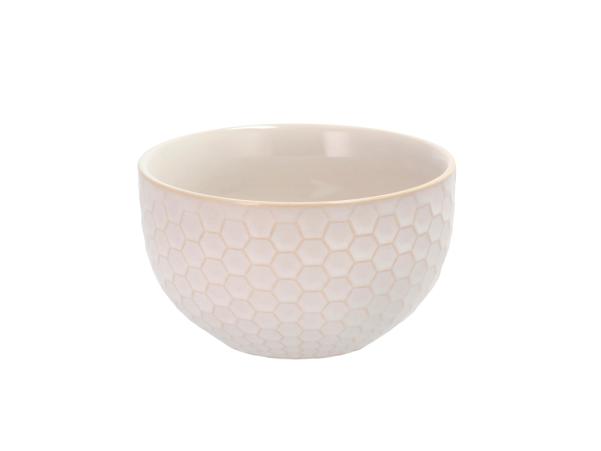 BITZ Villa Collection Elstra Bowl Dia. 12.8 X 7.6 Cm Offwhite Ass