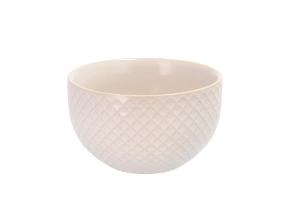 BITZ Villa Collection Elstra Bowl Dia. 12.8 X 7.6 Cm Offwhite Ass