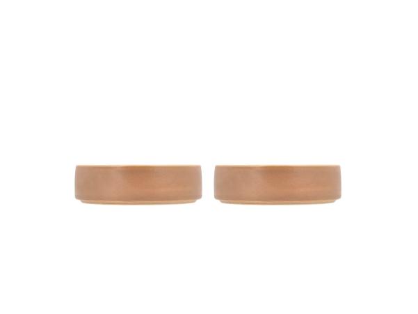 BITZ Villa Collection Fjord Bowl Dia 15.5 X 4.5 Cm 0.45 Liter 2 Pcs Cream