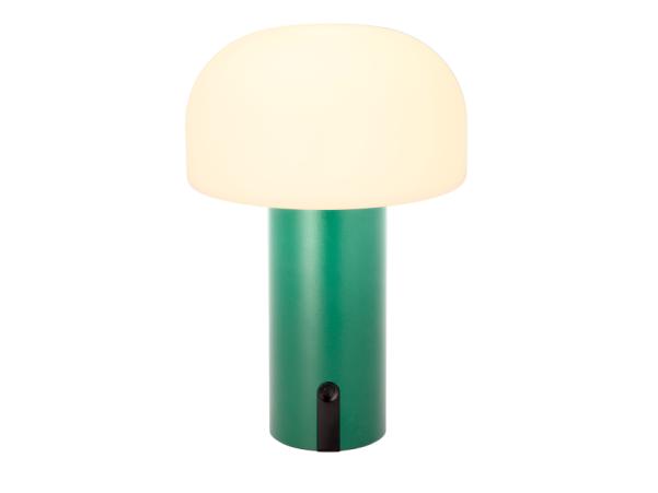 BITZ Villa Collection Styles LED Lamp Dia 15 X 22.5 Cm Green
