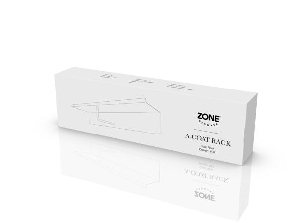 BITZ Zone Denmark A-Coat Rack Coat Rack 80 X 21.5 X 14.8 Cm Soft Grey
