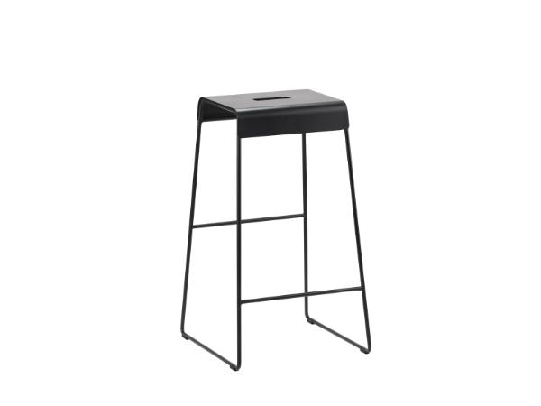 BITZ Zone Denmark A-Stool Bar stool 38 x 38 x 65 cm Black