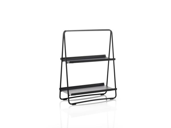 BITZ Zone Denmark A-Table Shelf Unit 43 X 23 X 58 Cm Black