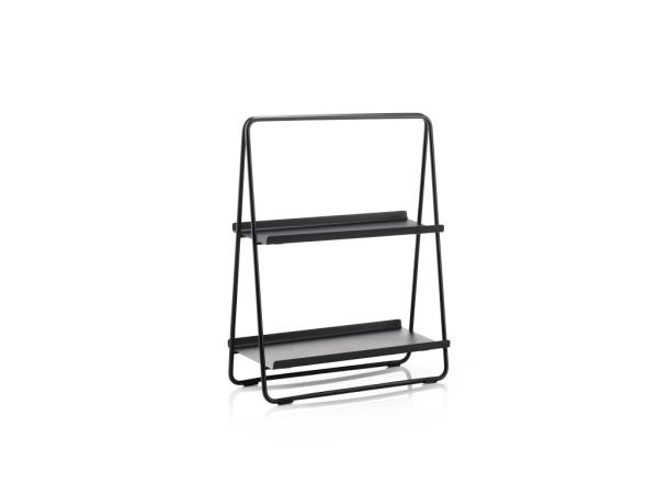 BITZ Zone Denmark A-Table Shelf Unit 43 X 23 X 58 Cm Black