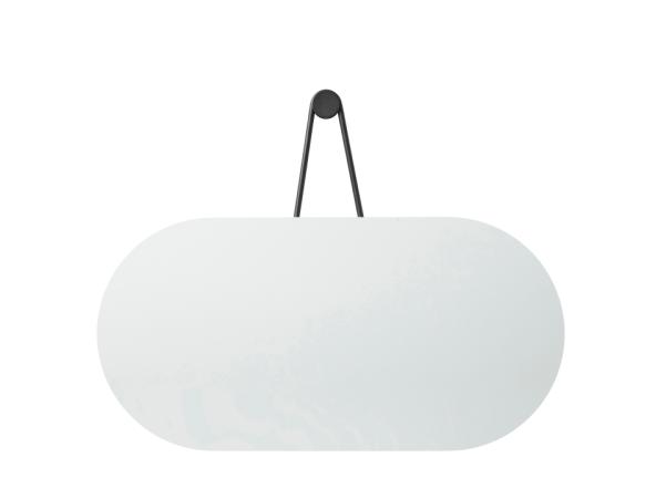 BITZ Zone Denmark A-Wall Mirror Wall Mirror 60 X 30 Cm Black