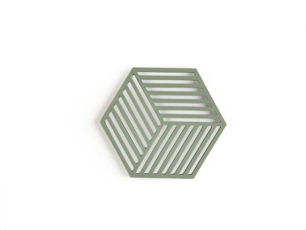 BITZ Zone Denmark Hexagon Trivet 16 X 14 X 0.9 Cm Rosemary