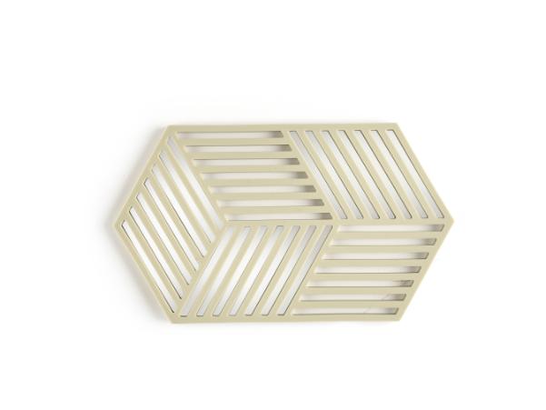 BITZ Zone Denmark Hexagon Trivet 24 X 14 X 0.9 Cm Pear