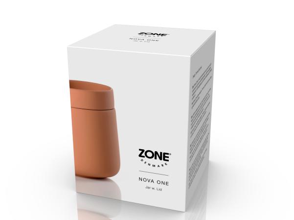 BITZ Zone Denmark Nova One Jar With Lid Dia 8 4 X 10 5 Cm 290 Ml Mandarine