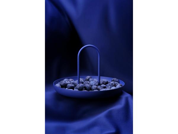BITZ Zone Denmark Singles Tray Dia 20 X 13 Cm Indigo Blue