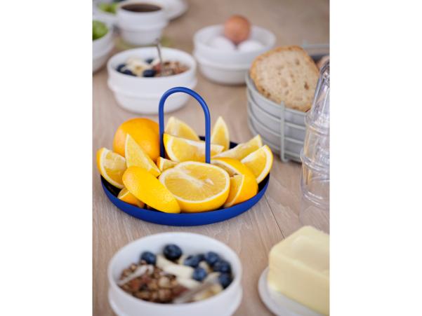 BITZ Zone Denmark Singles Tray Dia 20 X 13 Cm Indigo Blue