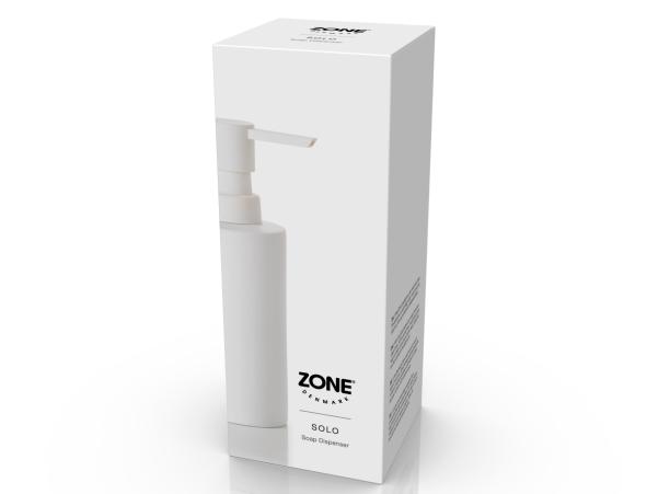 BITZ Zone Denmark Solo Soap Dispenser Dia. 6 X 17 Cm White