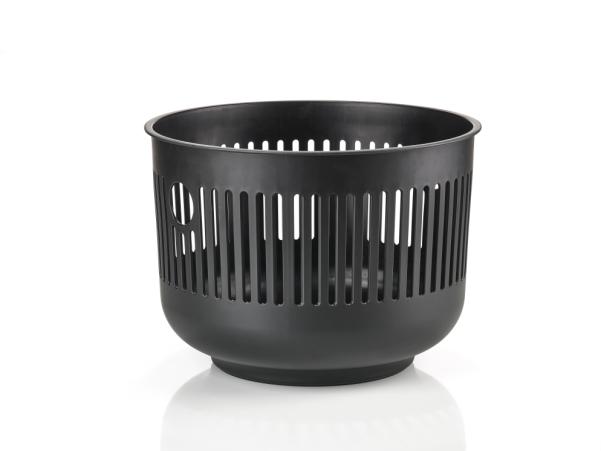 BITZ Zone Denmark Ume Laundry Basket Dia 40 X 29 2 Cm Black