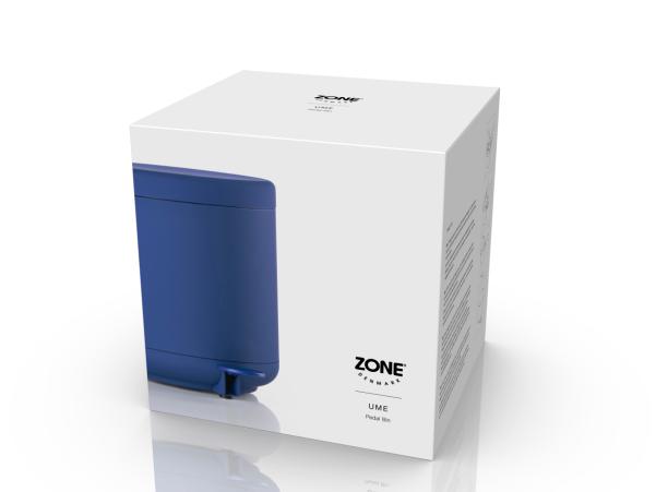 BITZ Zone Denmark Ume Pedal Bin Dia 19 5 X 22 Cm 4 Liter Indigo Blue