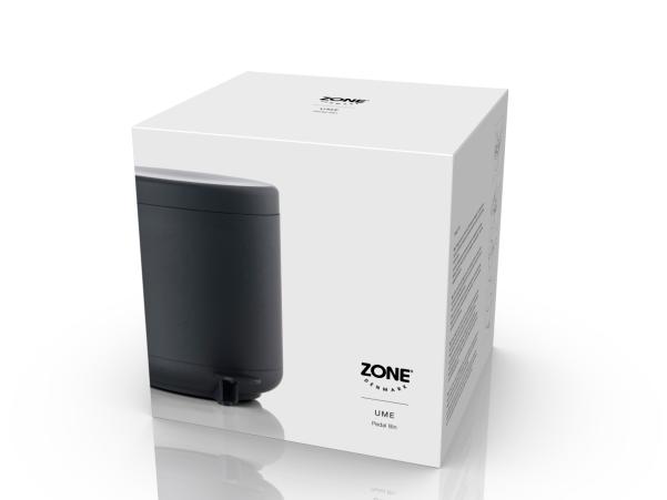 BITZ Zone Denmark Ume Pedal Bin Dia. 19 5 X 22 Cm 4 Liter Black