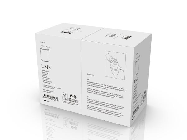 BITZ Zone Denmark Ume Soap Dispenser Dia. 8 3 X 12 8 Cm 0 25 Liter Black