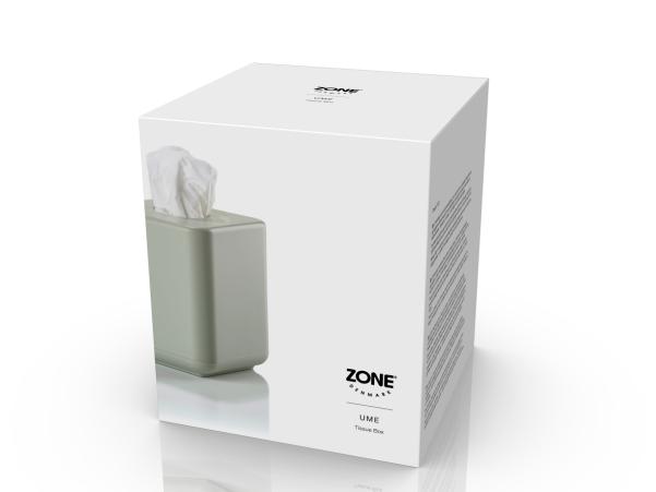 BITZ Zone Denmark Ume Tissue Box 13 X 13 X 15 1 Cm Eucalyptus