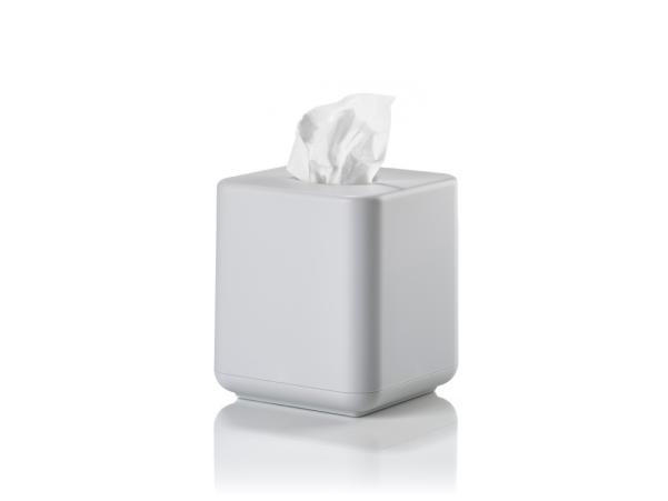 BITZ Zone Denmark Ume Tissue Box 13 X 13 X 15 1 Cm Soft Grey