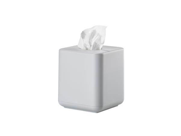BITZ Zone Denmark Ume Tissue Box 13 X 13 X 15 1 Cm Soft Grey