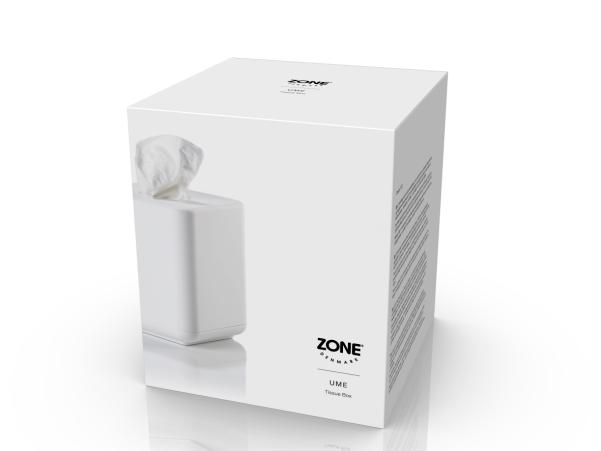 BITZ Zone Denmark Ume Tissue Box 13 X 13 X 15 1 Cm White