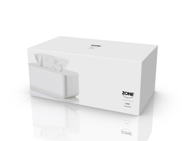 BITZ Zone Denmark Ume Tissue Box 25 6 X 14 X 10 7 Cm White
