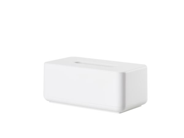 BITZ Zone Denmark Ume Tissue box 25 6 x 14 x 10 7 cm White
