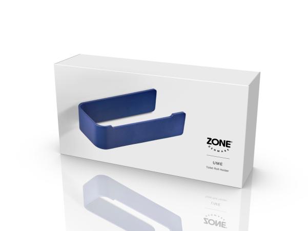 BITZ Zone Denmark Ume Toiletroll Holder 16 4 X 7 6 X 4 Cm Indigo Blue