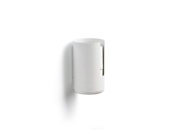 BITZ Zone Rim Toilet Paper Storage For Wall Dia 13.2 X 21.8 Cm White