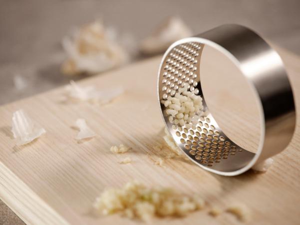 BITZ Zone Singles Garlic Press 8 X 8 X 3 5 Cm Matte Steel