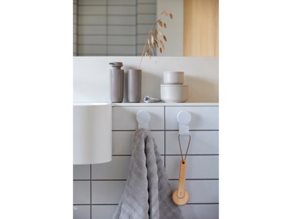 BITZ Zone Suii Toothbrush Mug Dia. 6.3 X 14.1 Cm Taupe